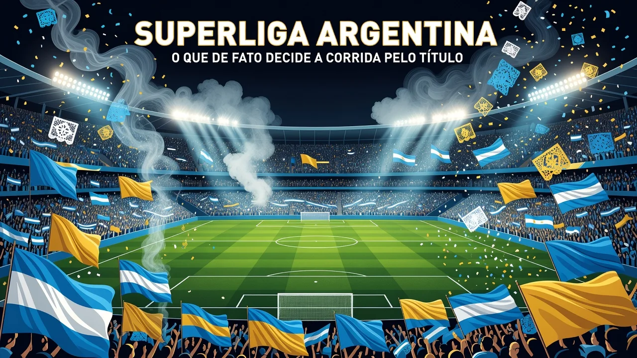 Superliga Argentina: o que de fato decide a corrida pelo título